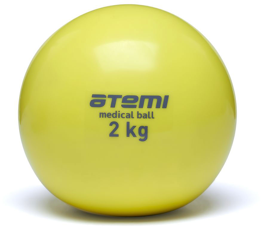 Купить Медбол ATEMI ATB02, 2 кг