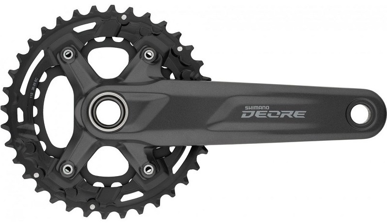 Купить Система SHIMANO DEORE M5100-2, 175 мм, 36/26Т, HOLLOWTECH II, для 11 ск.