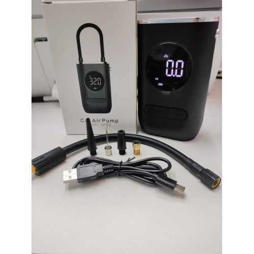 Купить Портативный насос Air Pump-3658 с дисплеем и аккумулятором 