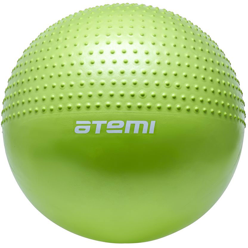 Купить Мяч гимнастический полумассажный ATEMI AGB0555, антивзрыв, 55 см