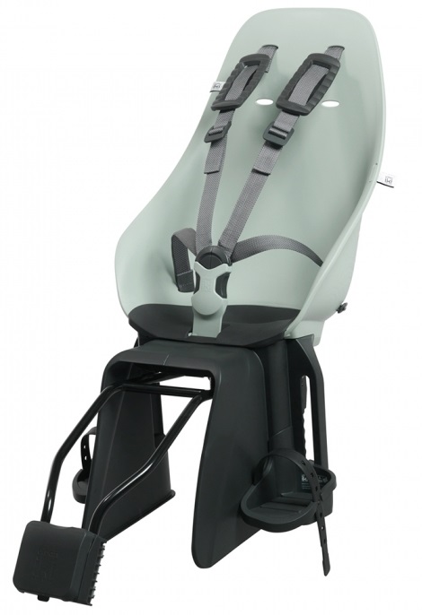 Купить Детское велокресло URBAN IKI на подседельную трубу, зеленый/черный