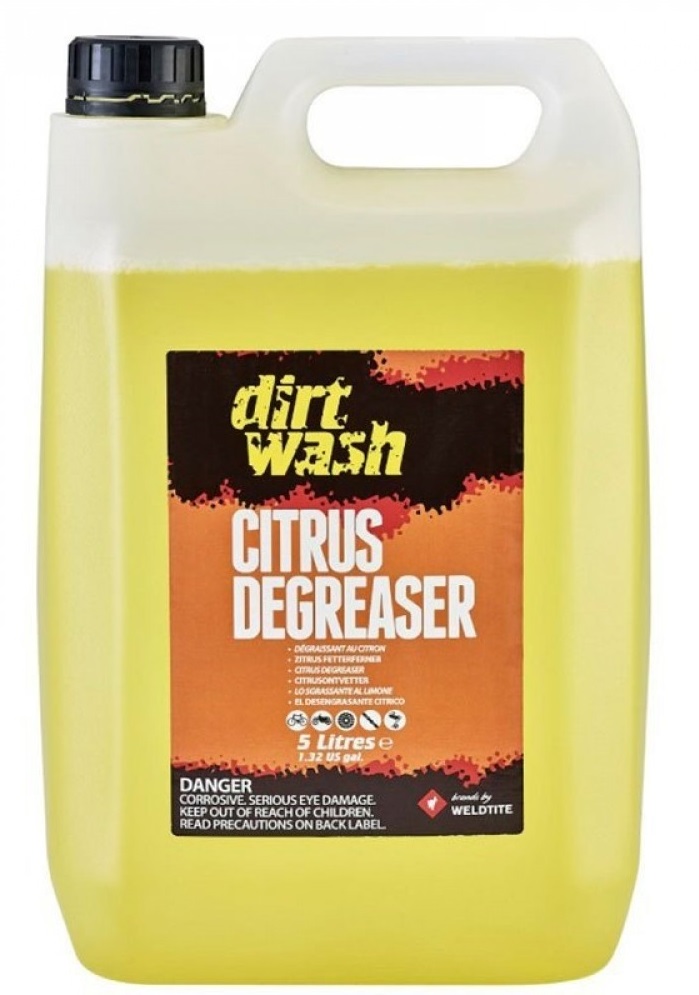 Купить Очиститель для цепи и трансмиссии WELDTITE DIRTWASH CITRUS DEGREASER, 5л
