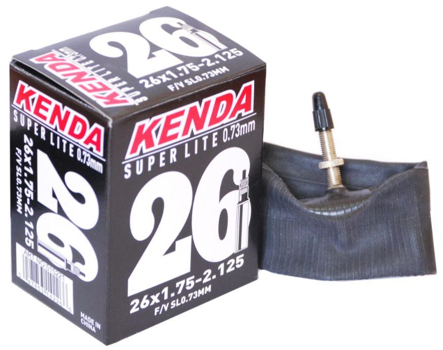 Купить Камера Kenda 26 дюймов  спорт 1,75-2,125 (47/57-559) толщ. стенки 0,73мм SUPERLITE 5-515221