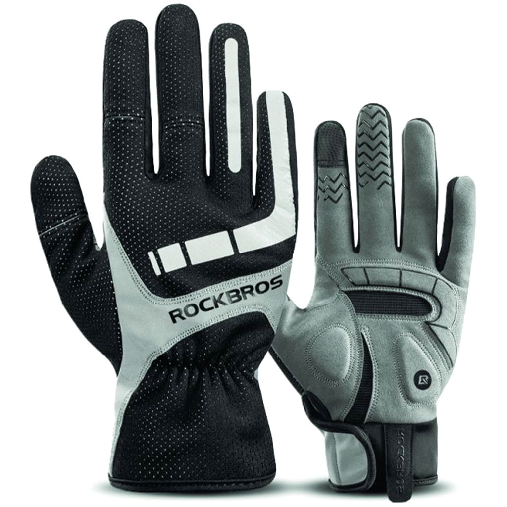 Купить Перчатки ROCKBROS S173-BGR утепленные